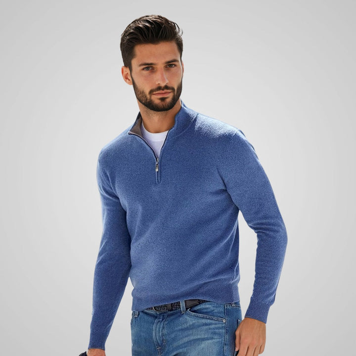 Mizrahi™ Tomer | סוודר רוכסן אלגנטי