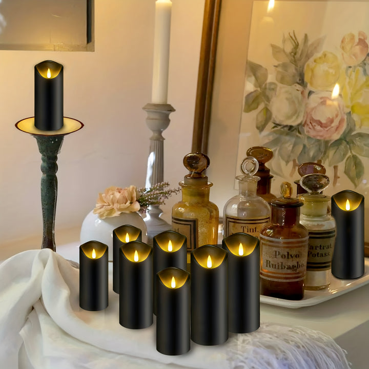 Flame-Free LED Candles - זוהר, זורח, רוחני