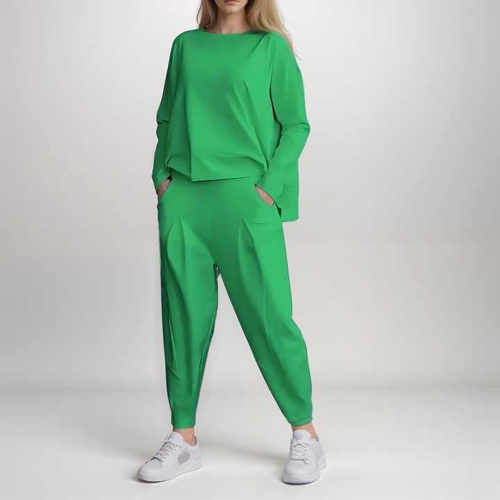 Mizrahi™ Batsheva - סט דו-חלקי מושך, נוח ואלגנטי